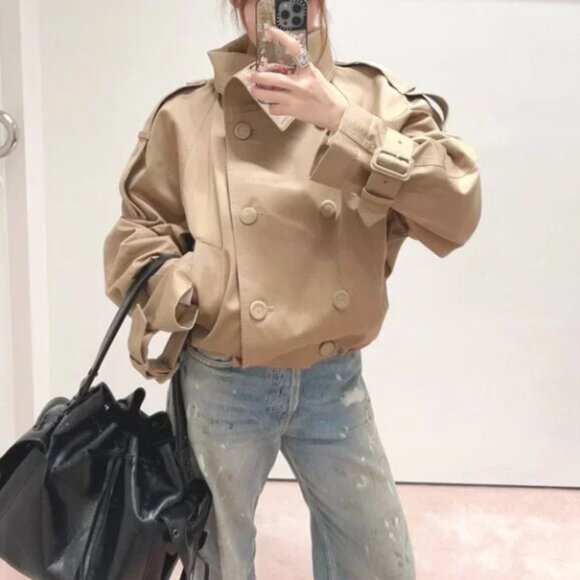 Acne Studios Twill Jacket for Women - Picture 1 of 9